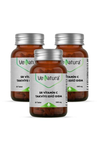 VeNatura فيتامين سي 1000 مجم 30 قرص 3 قطع