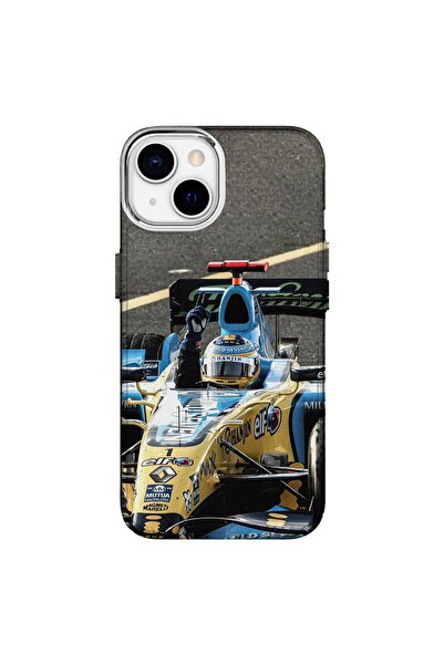 Turkuaz حافظة سيليكون فاخرة متوافقة مع هاتف آيفون 14 من تصميم ألونسو