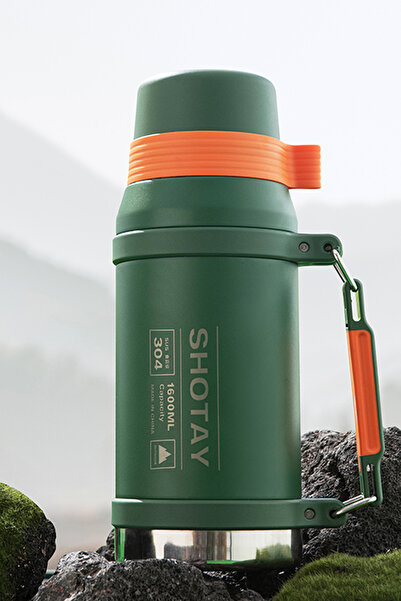 Shotay Camper Çelik Termos Unisex Matara 1500 Ml. SHT-ST-8216-3