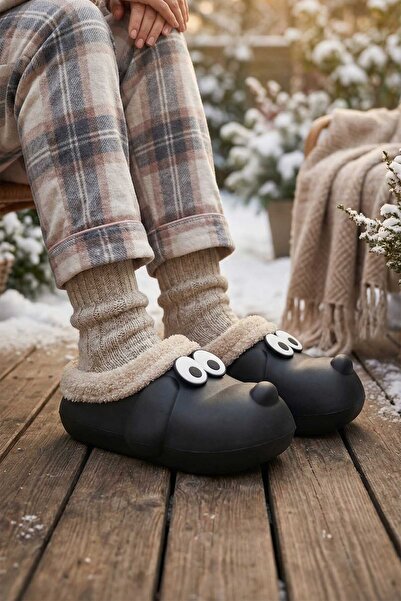 GEZER Women's Winter Home Eva Plush Inside Home Boots Suitable for Home Garden and Wet Floor