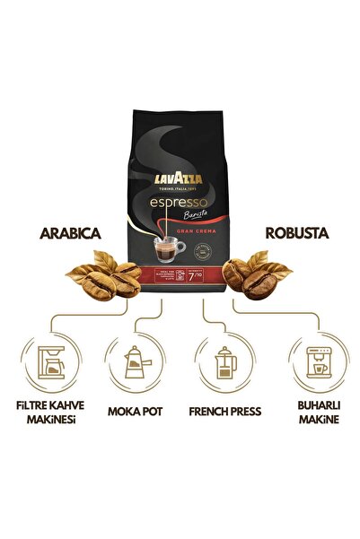 LavAzza Espresso Barista Gran Crema Çekirdek Kahve - 1kg