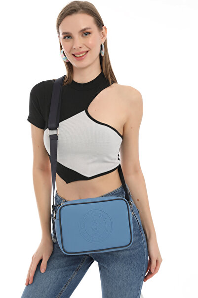 Beverly Hills Polo Club Blue Women's Crossbody Bag 05Bhpc8030