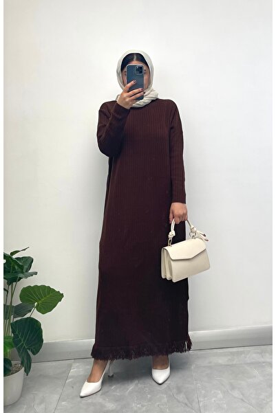 NİSUM MODA NİSUM SUKNJA PÜ Sa resama ZUN PLETENA HALJINA