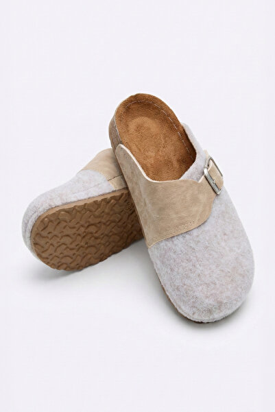 XJIM Papuci ortopedici Sabo pentru femei, căptușiți cu pâslă, confortabili, u...