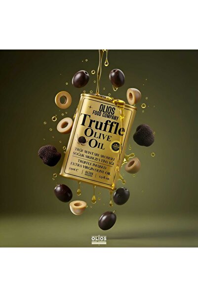 olios food company trüf aromalı zeytinyağı