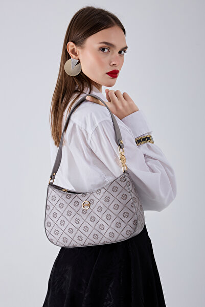 Fossil حقيبة كتف نسائية من مينك 05FO25Y5030