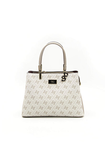 Silver Polo Срібний та поло бежевий - Kum Sp1098 Жіноча сумочка