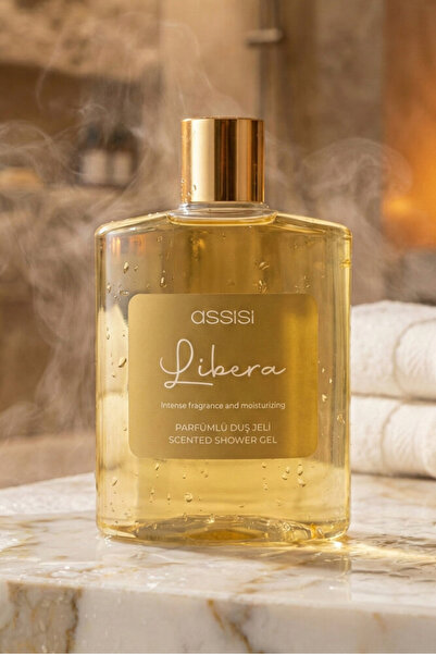 Assisi Libera Parfümlü Duş Jeli 475 ml – Kadın & Erkek İçin Kalıcı Koku, Nemlendirici Duş Jeli