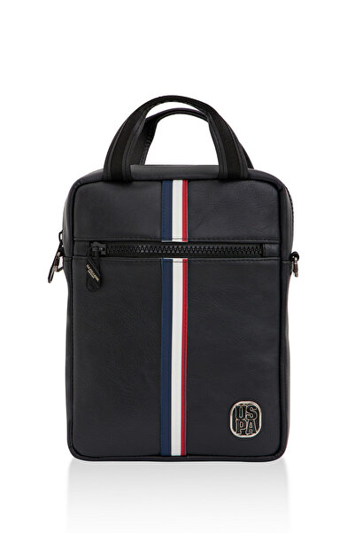 U.S. Polo Assn. Siyah Unisex Postacı Çantası PLEVR23711