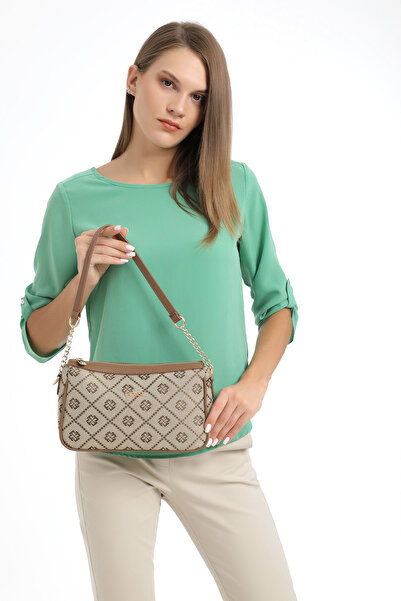 Fossil حقيبة كتف بنية 05FS22Y277