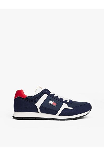 Tommy Hilfiger Men Dark Night Navy Runner Casual Low Top Sneakers