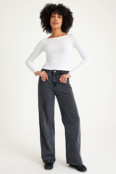 Moda Hour Κρέμα σώματος Mh Kayık Yaka