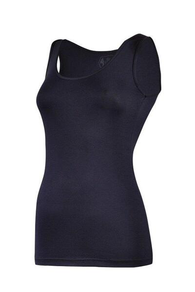 Yıldız İç Giyim Yıldız 2179 Tricou pentru femei cu curea lată din Lycra bleum...