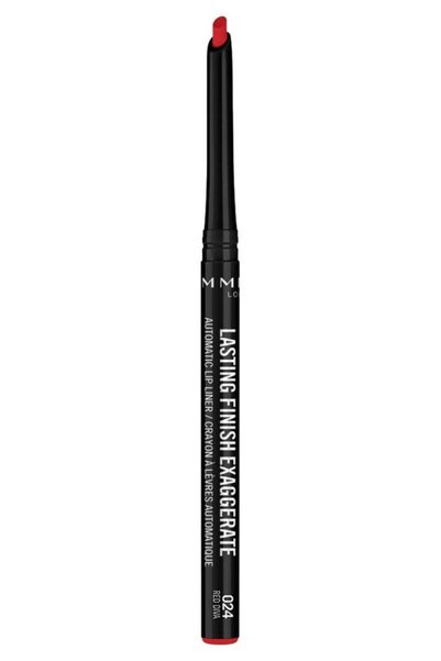 RIMMEL LONDON Dudak Kalemi - Lasting Finish Auto Lipliner Red Diva