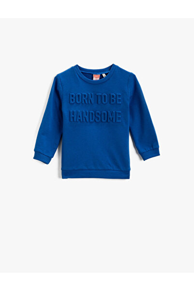 Koton Памучен суичър Slogan