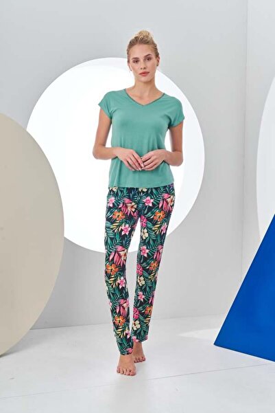 Pjs Pijama Pjs 24160 Жіночий піжамний комплект з візерунком
