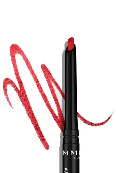 RIMMEL LONDON Dudak Kalemi - Lasting Finish Auto Lipliner Red Diva