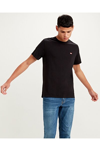 Levi's Erkek Siyah Arma Logo T-shirt 56809-0055
