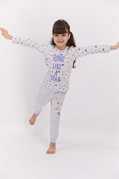 ROLY POLY RolyPoly 2595 Shine Like A Star Karmelanj Kız Çocuk Pijama Takımı
