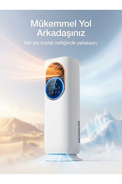 NEFFO 4’ü 1 Arada Sıcak Soğuk Akıllı Klima Fanı – 2000W Isıtma, 60W Soğutma, UV Sterilizasyon, 4-5L