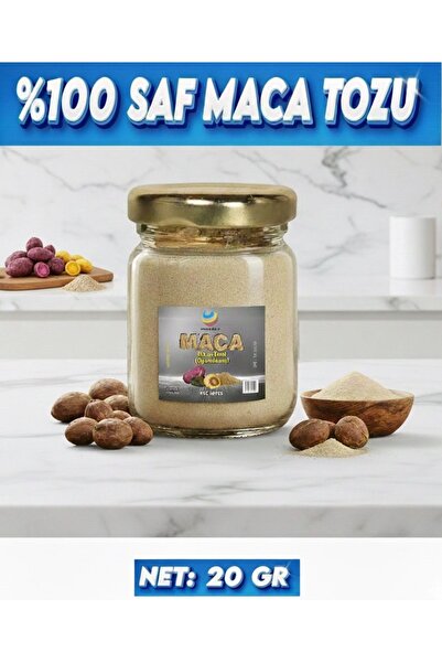 Herşeyi Kolay Saf Maca ( Maka ) Kökü Tozu 20gr Öğütülmüş Gerçek Saf Maca ( Maka ) Kökü Tozu Maca Root Lepidium