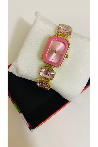 Yegane ساعة يد نسائية – تصميم أنيق وراقٍ مع تفاصيل حجر الكريستال المنحوت |   ...