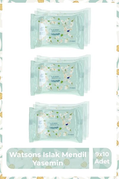 Watsons Islak Mendil Yasemin 3X10 Adet