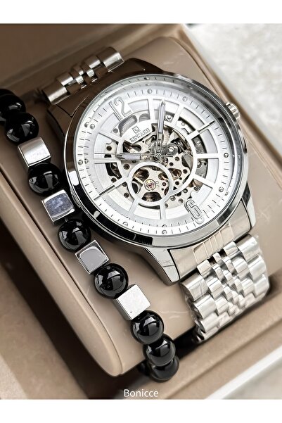 Reward Otomatik Fonksiyonları Aktif, Gümüş Kordon, Garantili (pilsiz) Erkek K...