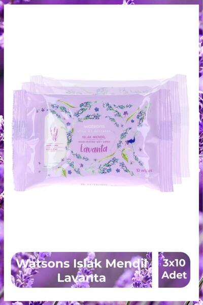 Watsons Islak Mendil Lavanta 3X10 Adet