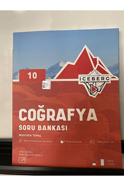 Okyanus Yayınları 10.SINIF ICEBERG COĞRAFYA SORU BANKASI OKYANUS YENİ MÜFREDA...