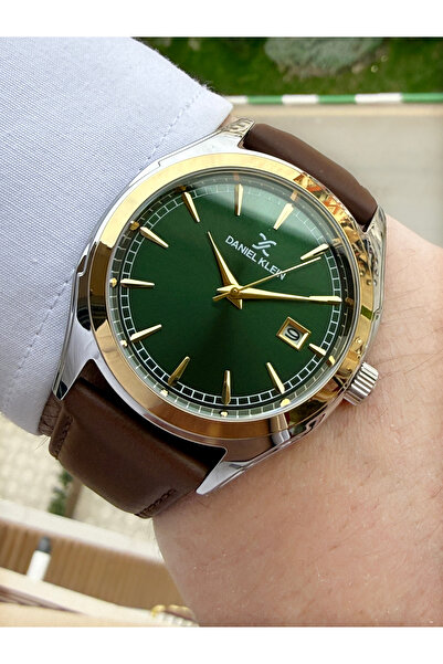 Daniel Klein Erkek Kol Saati Iç Göstergeleri Takvim Aktif Kordonu Deri