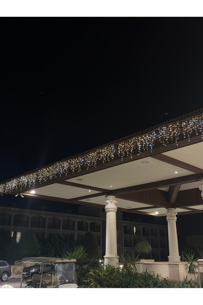 Genel Markalar 4m 120 Led 20 Saçaklı 50*70*90cm Çakarlı Eklemeli Fişli
