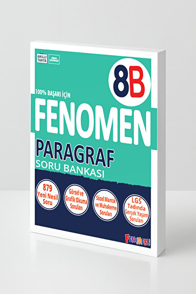 Fenomen Yayıncılık 8.SINIF PARAGRAF B SORU BANKASI (GÜNCEL)