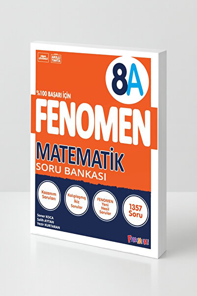 Fenomen Yayıncılık 8.SINIF MATEMATİK A SORU BANKASI (GÜNCEL)