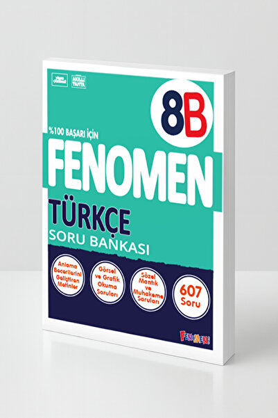 Fenomen Yayıncılık 8.SINIF TÜRKÇE B SORU BANKASI (GÜNCEL)