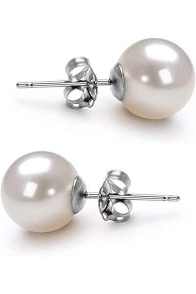 SARIASLAN 925 Ayar Gümüş Mayorka Inci Küpe