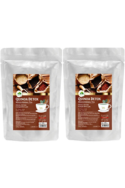 DRNATURAL 2 Adet Kinoalı Bitkisel Karışımlı Detoks Form Kinoa Çayı 30 Süzen P...