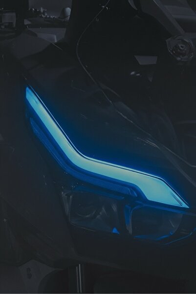 MotoFolyocum Rks Freccia 150 Buz Mavisi Far Folyo Filmi Sağ Sol