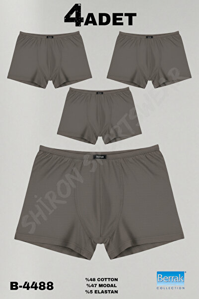 Shiron Sportswear&Company Чоловічий 4-пакетний набір боксерів з модальної тка...