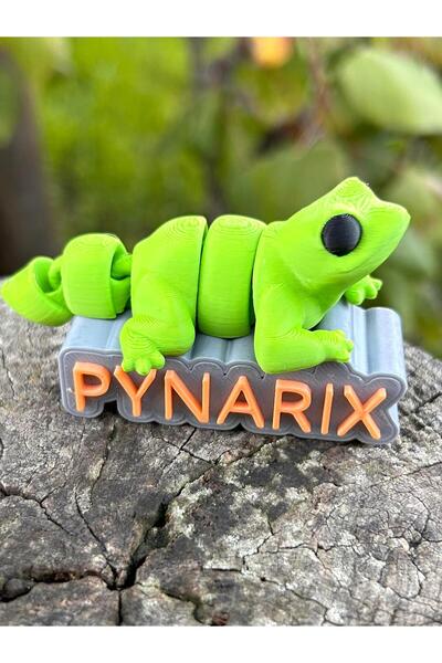 pynarix Kertenkele Figür Oyuncak - Hızlı ve Çevik Kaşif Yeşil🦎🌵🌞 3d Hareke...