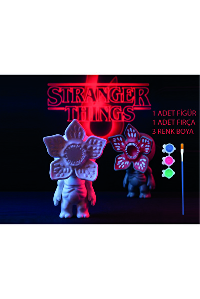 nihonwosekai Stranger Things Demogorgon Figür Boyama Seti