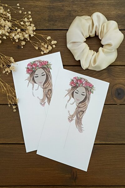 Emtory Home Özel Kesimli | 25 Adet Toka Kartı - Kalın Kuşe (5990) Bandana Kar...