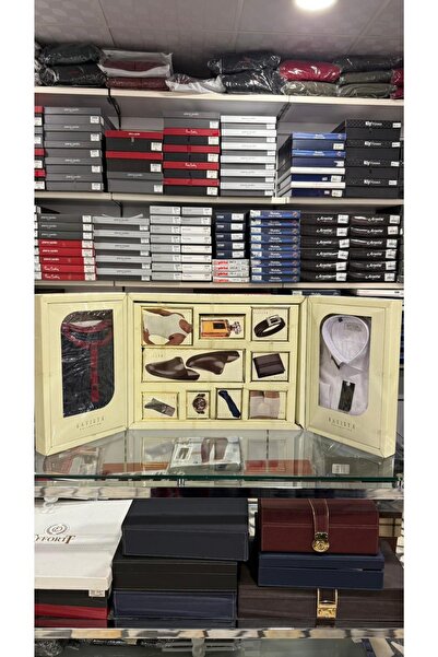 gd goldoremi Batista 01258 Πολυτελές Σετ Γαμπρού σε Ειδικό Κουτί 11 τεμαχίων ...