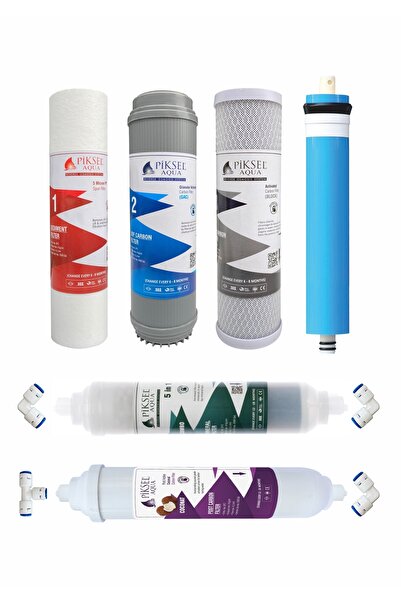 Piksel Aqua 10 Aşamalı RO Memb. Açık Kasa Su Arıtma Cihazı Filtresi