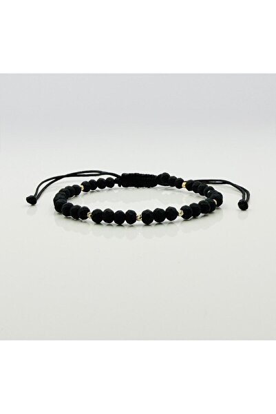 OEM Bracelet with 14k gold balls, matte crystals and Miyuki beads - Adjustable