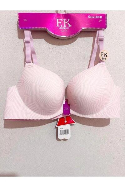 F.K FK Γυναικείο μαλακό σουτιέν χωρίς επένδυση και χωρίς επένδυση με λέιζερ