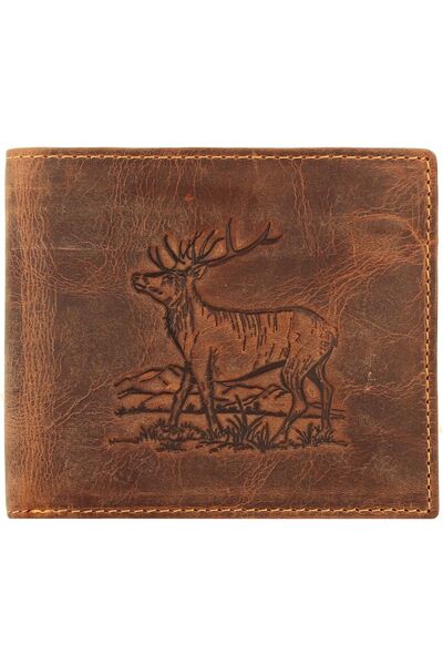 Greenburry Vintage Geldbörse Leder 12 cm