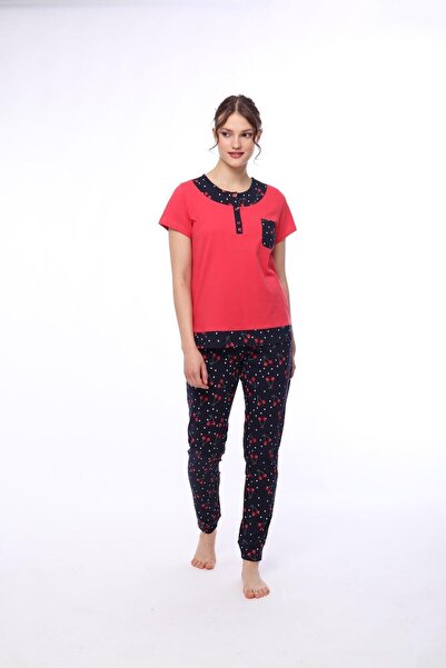 herrenk Pijadore 1447 ženski set pidžama kratkih rukava