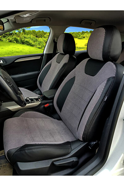 Nova Citroen C4 Özel Dikim Desenli Nubuk Koltuk Kılıfı