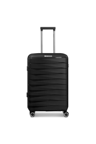 Franky London 4 Rollen Trolley M 65 cm mit Dehnfalte